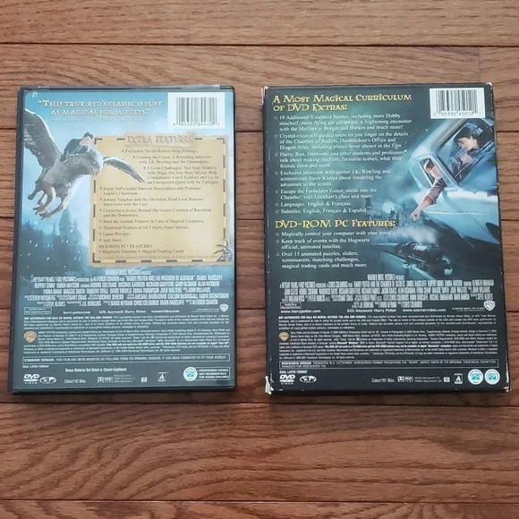 Harry Potter And The Prisoner Of Azkaban/And The Chamber Of Secrets DVD Sets - Picture 2 of 6